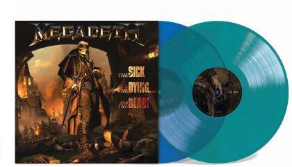 Megadeth - The Sick, The Dying... And The Dead (2025 Reissue, CH Exclusive, Limited Edition, Blue/Green Vinyl, 2 LPs)