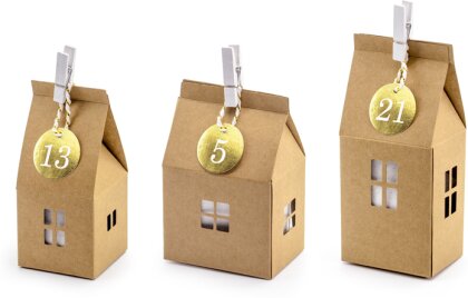 Adventskalender Häuser
