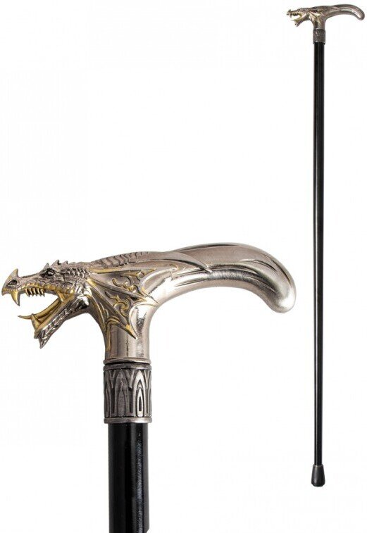 Edler Drachen-Gehstock - 93 cm