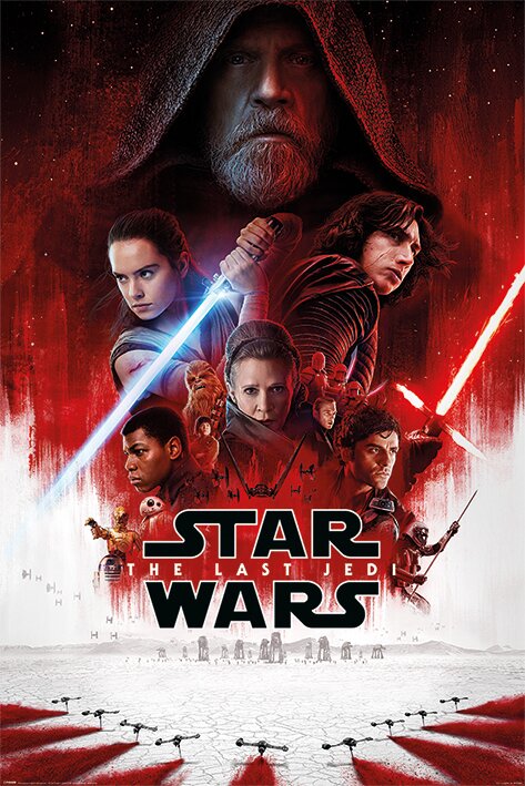 Star Wars - The last Jedi Maxi-Poster