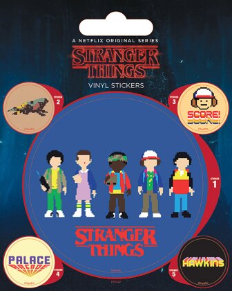 Stranger Things Arcade Sticker