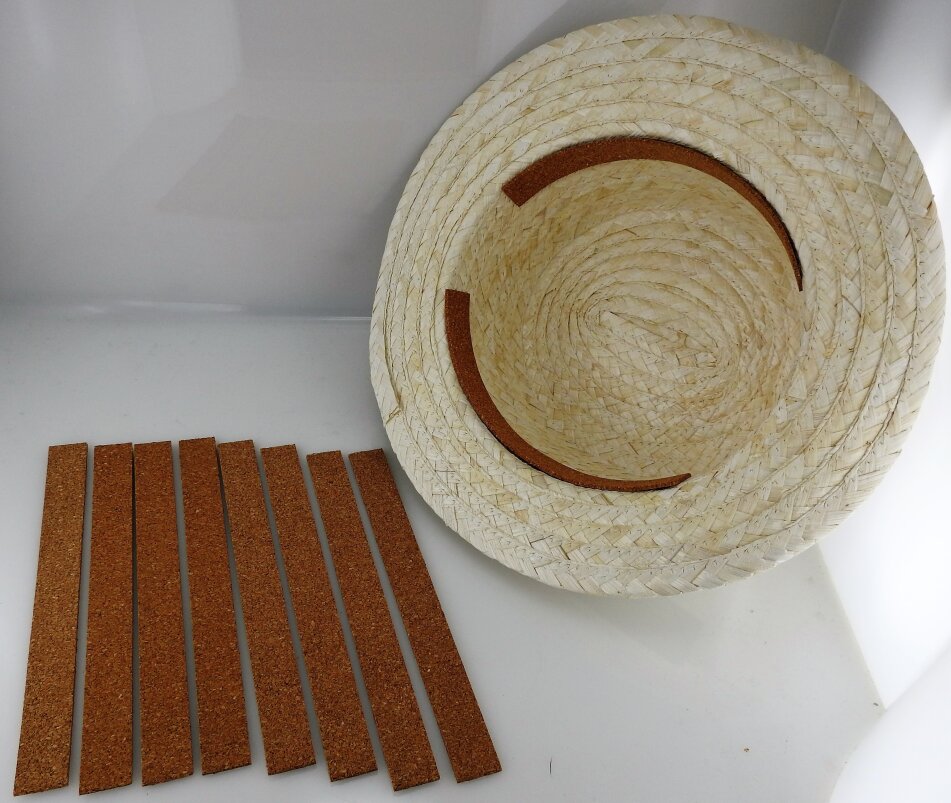 Korkstreifen 10 Stck,selbstklebend,je 20 cm lang