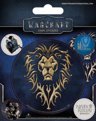 Warcraft - Alliance Vinyl-Aufkleber