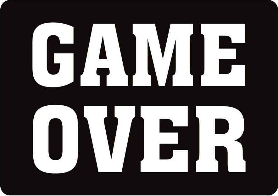 Game Over Mousepad
