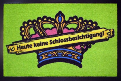 Schlossbesichtigung Fussmatte