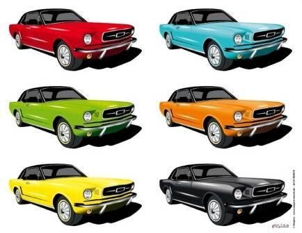 Classic GT Colours Mousepad