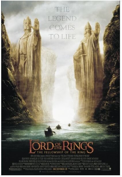 Herr der Ringe Poster