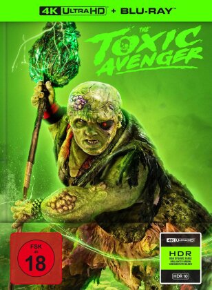 The Toxic Avenger (2023) (Limited Edition, Mediabook, 4K Ultra HD + Blu-ray)