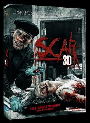 Scar 3D (2007) (Cover B, Limited Edition, Mediabook, Uncut)