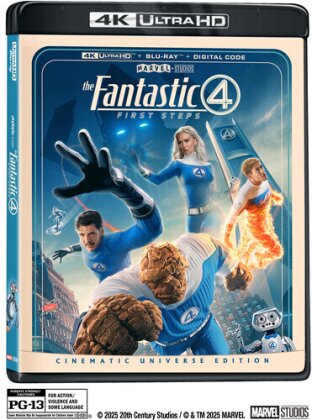 The Fantastic 4: First Steps (2025) (4K Ultra HD + Blu-ray)