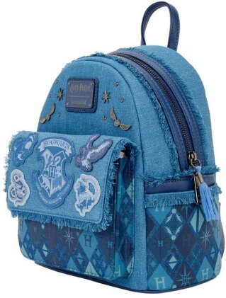 Warner Bros by Loungefly Mini Rucksack Denim Harry Potter