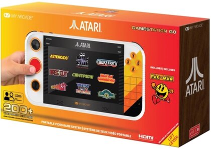 My Arcade GAMESTATION GO ATARI Portable Gaming System