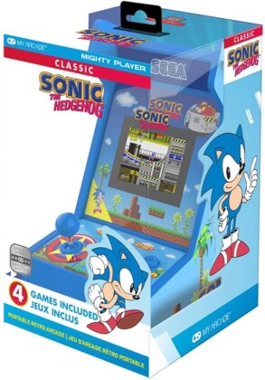 My Arcade MIGHTY PLAYER 11„“ SONIC THE HEDGEHOG PORTABLE RETRO ARCADE