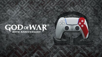 PS5 DualSense Controller - God of War 20th Anniversary (Edizione Limitata)