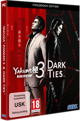Yakuza Kiwami 3 & Dark Ties (Code in a Box) (Steelbook Edition)