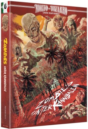 Zombies unter Kannibalen (1980) (Cover D, Limited Edition, Mediabook, 4K Ultra HD + 2 Blu-rays + CD)