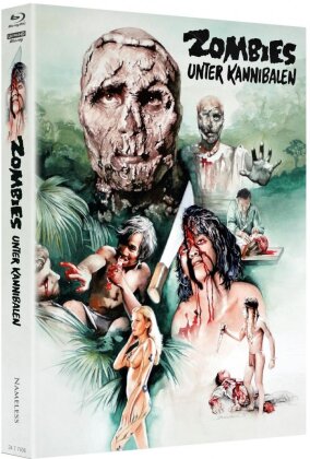Zombies unter Kannibalen (1980) (Cover E, Limited Edition, Mediabook, 4K Ultra HD + 2 Blu-rays + CD)