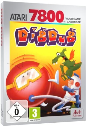 Dig Dug (Atari 2600+/ 2700+/ 2700) Cartridge