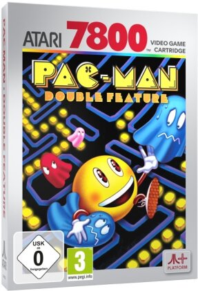Pac-Man Double Feature (Atari 2600+/ 2700+/ 2700) Cartridge