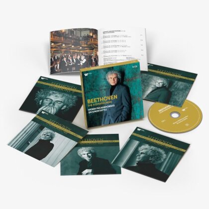 Ludwig van Beethoven (1770-1827), Sir Simon Rattle & Wiener Philharmoniker - The Complete Symphonies (5 CD)