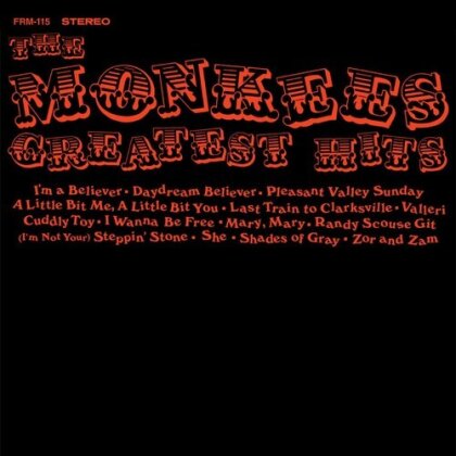 The Monkees - Greatest Hits (2025 Reissue, Friday Music Two, Limited Edition, Orange Vinyl, LP)