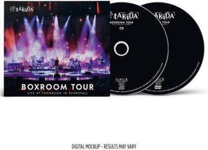 Takida - Boxroom Tour - Live At Tonhallen In Sundsvall (CD + DVD)