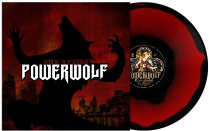 Powerwolf - Return In Bloodred (2025 Reissue, Red/Black Corona Vinyl, LP)