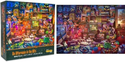 80S Retro 1000-Piece Jigsaw Puzzle