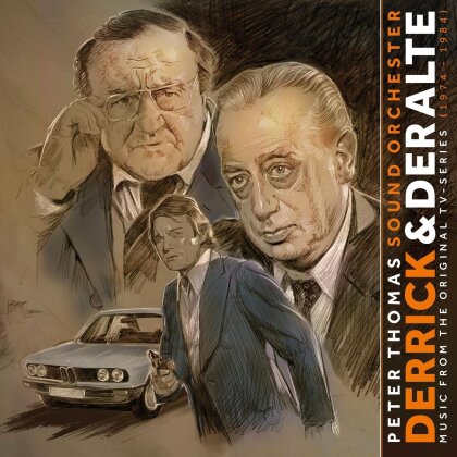 Peter Thomas Sound Orchester - Derrick & Der Alte - OST (Trench Coat Grey Vinyl, LP)