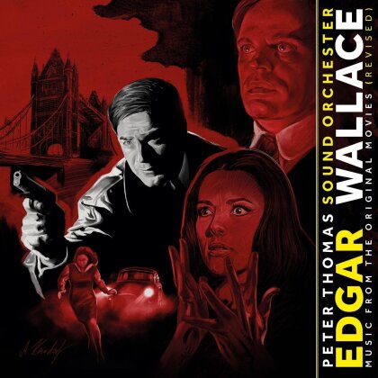 Peter Thomas Sound Orchester - Edgar Wallace - OST (Limited Edition, Red Vinyl, LP)