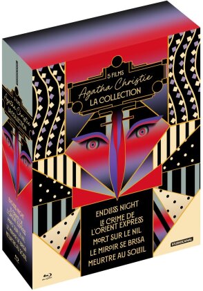 Agatha Christie - La Collection - Endless Night / Le crime de l'Orient Express / Mort sur le Nil / Le miroir se brisa / Meurtre au soleil (5 Blu-ray)
