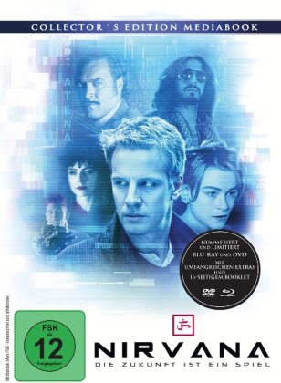 Nirvana - Die Zukunft ist ein Spiel (1997) (Limited Collector's Edition, Mediabook, Blu-ray + DVD)