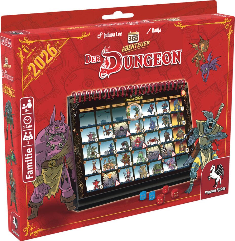 365 Abenteuer Der Dungeon - Edition 2026