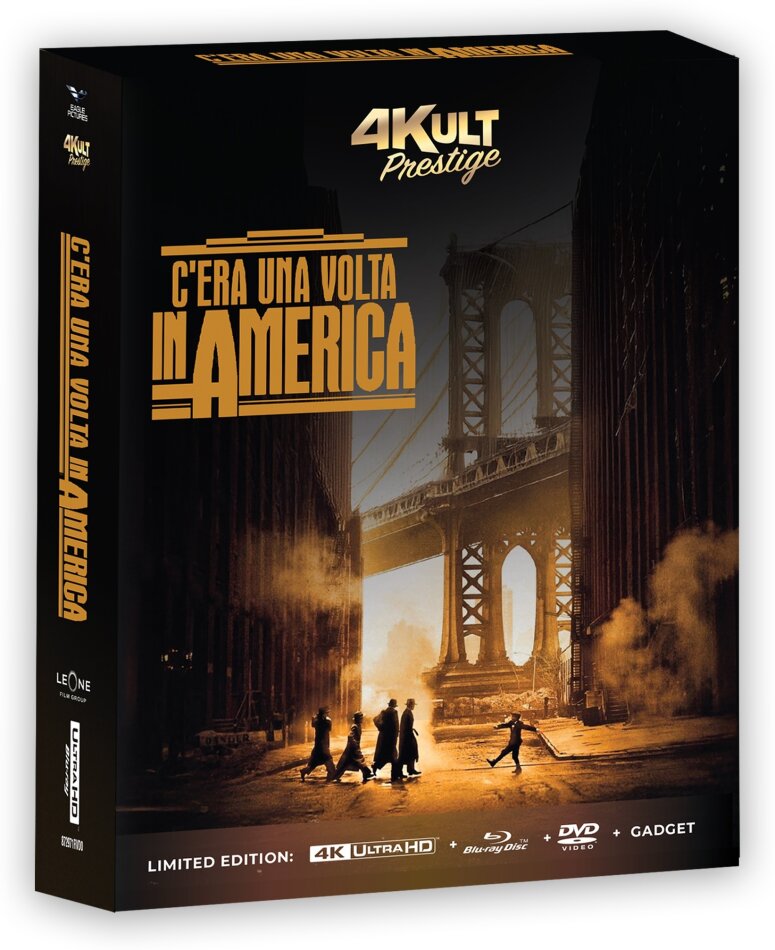 C'era una volta in America (1984) (Prestige Edition, Edizione Limitata, 2 4K Ultra HDs + 2 Blu-ray + 2 DVD)