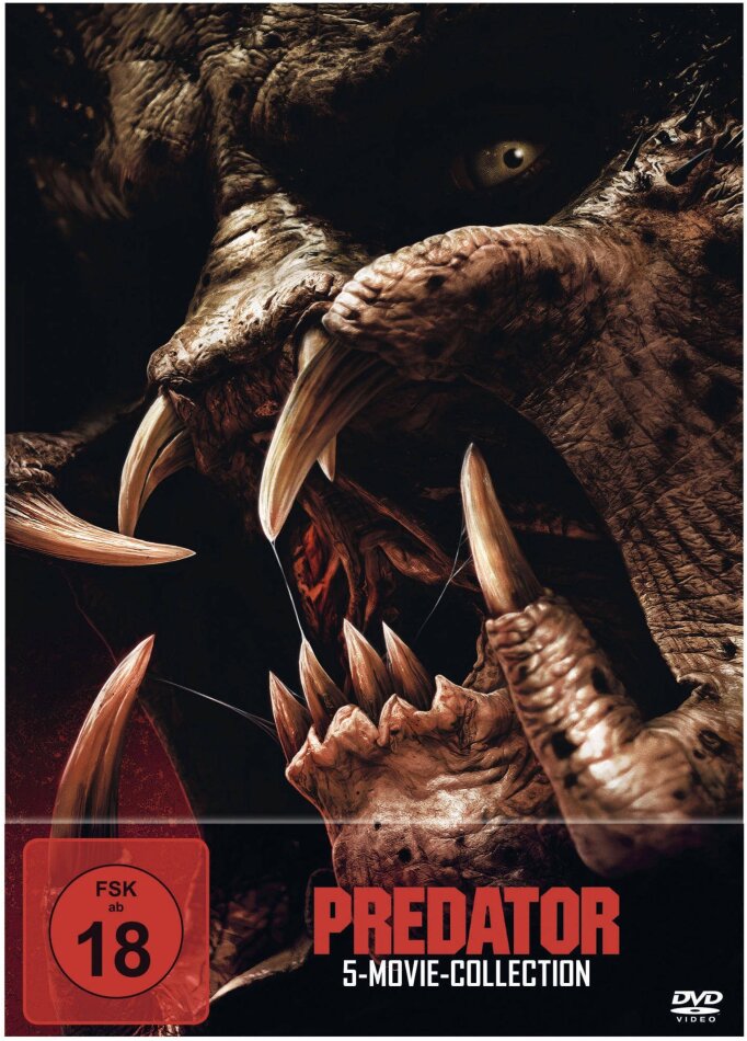 Predator 1-5 - 5-Movie-Collection 5 DVDs