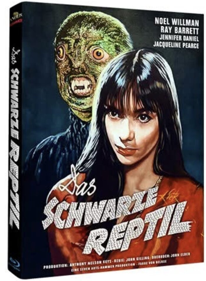 Das schwarze Reptil (1966) (Cover C, Limited Edition, Mediabook)