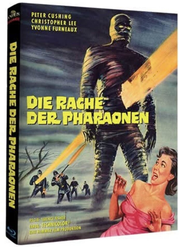 Die Rache der Pharaonen (1959) (Cover F, Limited Edition, Mediabook)