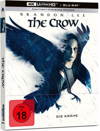 The Crow (1994) (Limited Edition, Steelbook, 4K Ultra HD + Blu-ray)