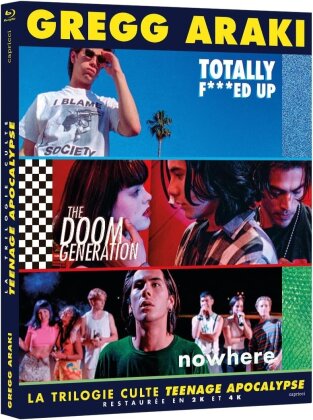 Gregg Araki - La trilogie culte Teenage Apocalypse - Totally F***ed Up / The Doom Generation / Nowhere (2 Blu-ray)