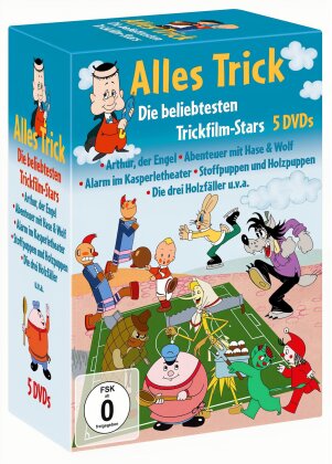 Alles Trick - Die beliebtesten Trickfilm-Stars (5 DVDs)