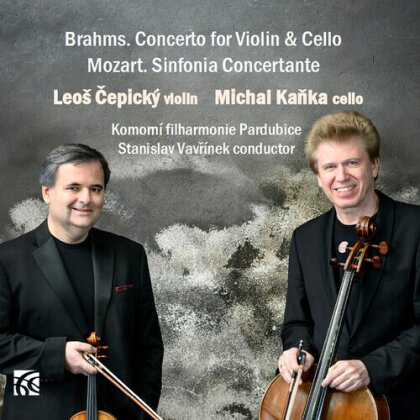 Johannes Brahms (1833-1897), Wolfgang Amadeus Mozart (1756-1791), Stanislav Vavrinek, Leos Cepicky, … - Concerto For Violin & Cello Op 102 In A Minor & Sinfonia Concertante