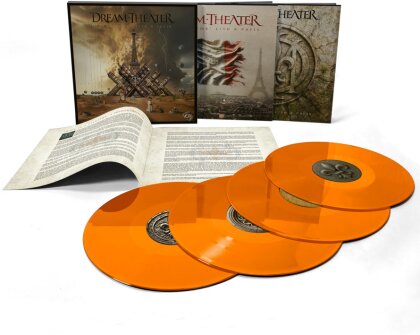 Dream Theater - Quarantième: Live à Paris (Indies Exclusive, Orange Vinyl, 4 LP)