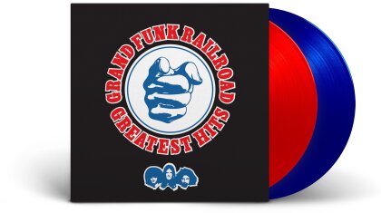 Grand Funk Railroad - Greatest Hits (2025 Reissue, CH Exclusive, Capitol, Transparent Red & Blue Vinyl, 2 LP)