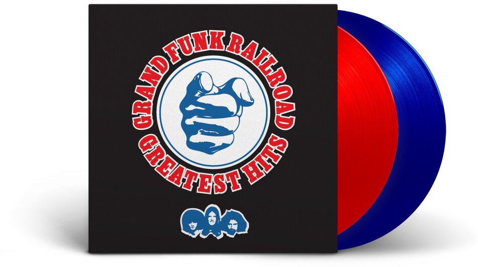 Grand Funk Railroad - Greatest Hits 2025 Reissue, CH Exclusive, Capitol, Transparent Red & Blue Vinyl, 2 LP