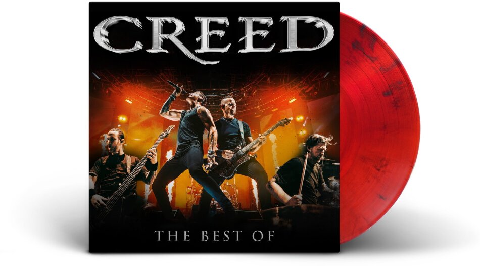 Creed - The Best Of Creed 2025 Reissue, CH Exclusive, Concord Records, Red/Black Marbled Vinyl, LP