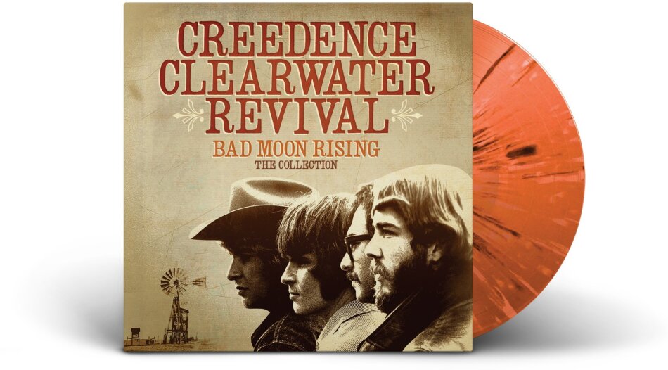 Creedence Clearwater Revival - Bad Moon Rising: The Collection 2025 Reissue, CH Exclusive, Concord Records, Orange Splatter Vinyl, LP