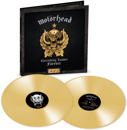 Motörhead - Everything Louder (2025 Reissue, CH Exclusive, BMG, Gold Vinyl, 2 LPs)