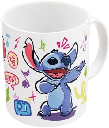 Mug Porcelaine Stitch Chalk Click 325Ml