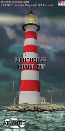 Lighthouse With Light And Diorama Base 1/160