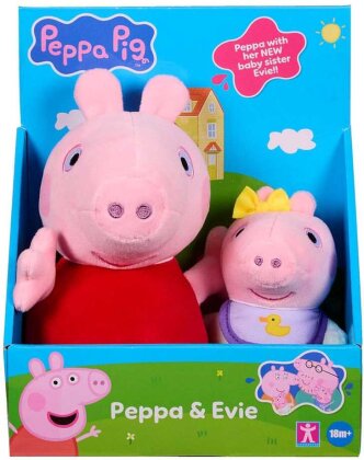 Peppa Pig Plüschfiguren 2er Pack